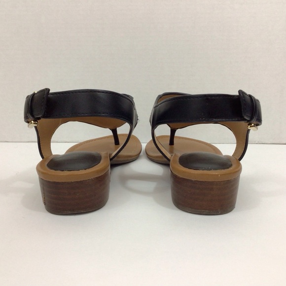 Tommy Hilfiger “Twkurly” Black Thong Sandals, 10M - Picture 4 of 8